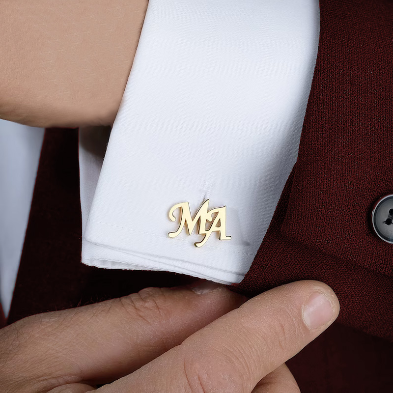 Tie Clip Silver - Abotoaduras personalizadas para homens Logotipo personalizado