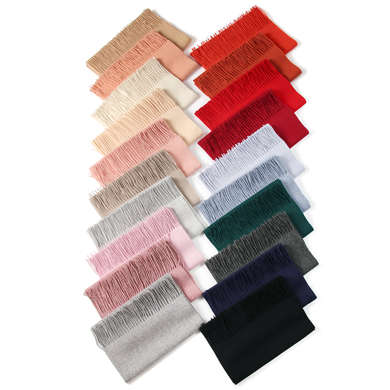 Muffler Men Wool - Longming 100% lã merino xale de