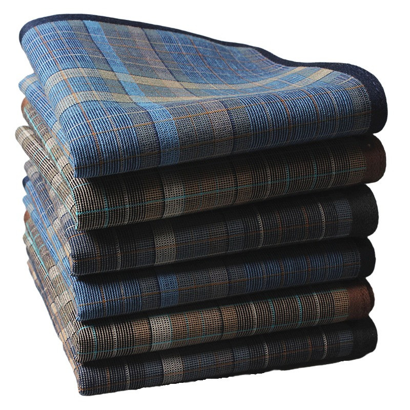 Handkerchief Cotton Men - 3 pçs 40x40cm 100% algodão retro