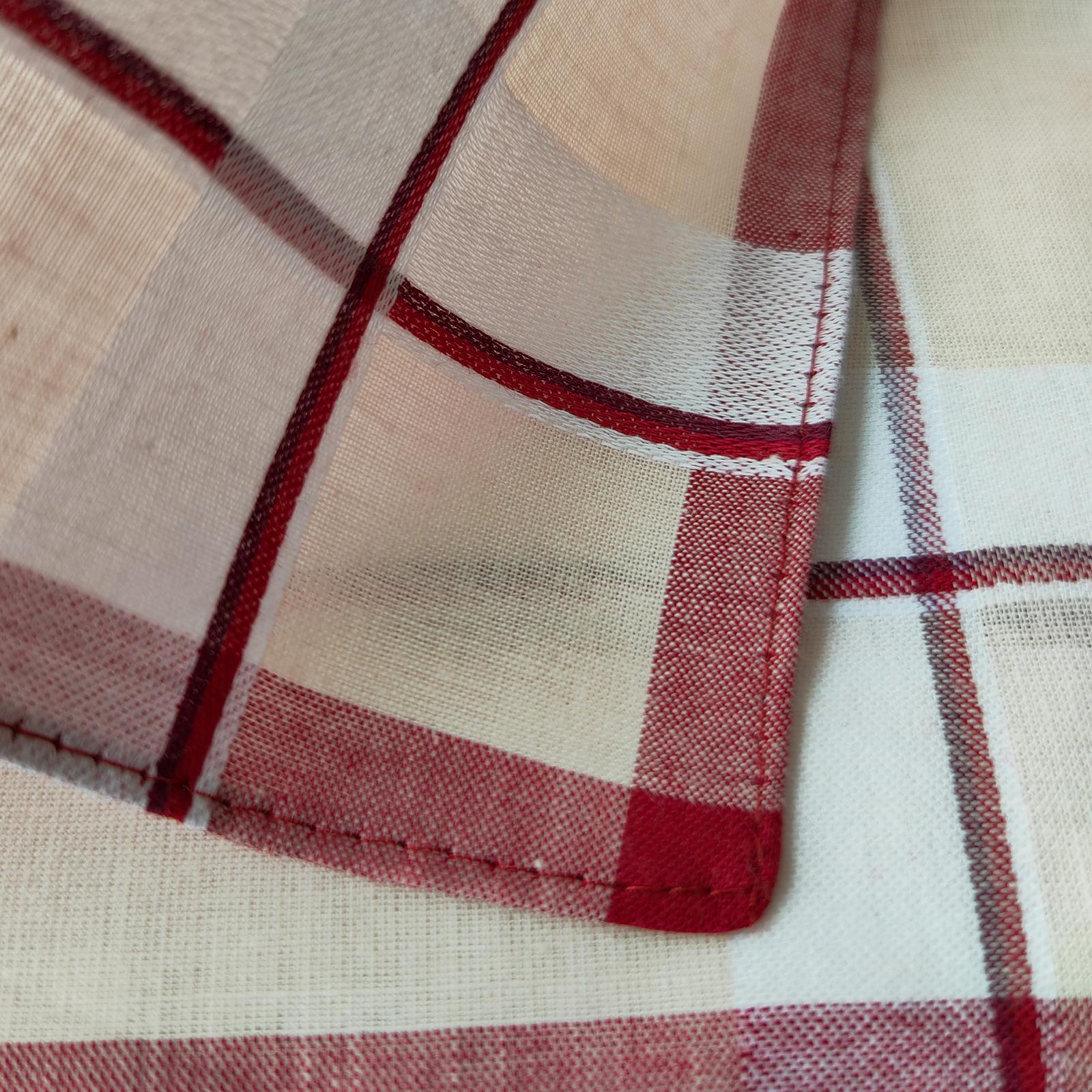 Conjunto de 6 Lenços de Algodã - Handkerchief Cotton Men avaliação e preço
