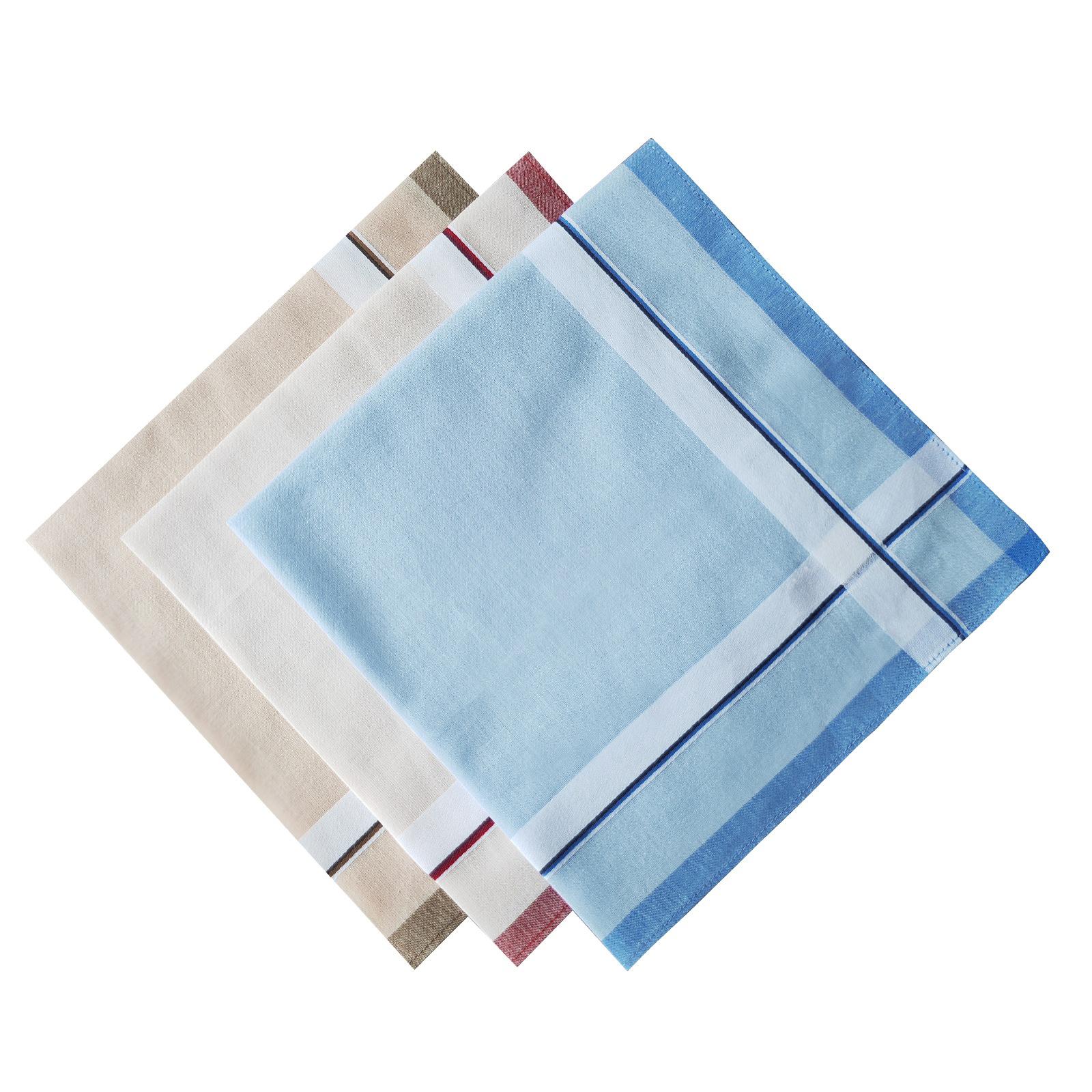 Conjunto de 6 Lenços de Algodã - Handkerchief Cotton Men avaliação e preço