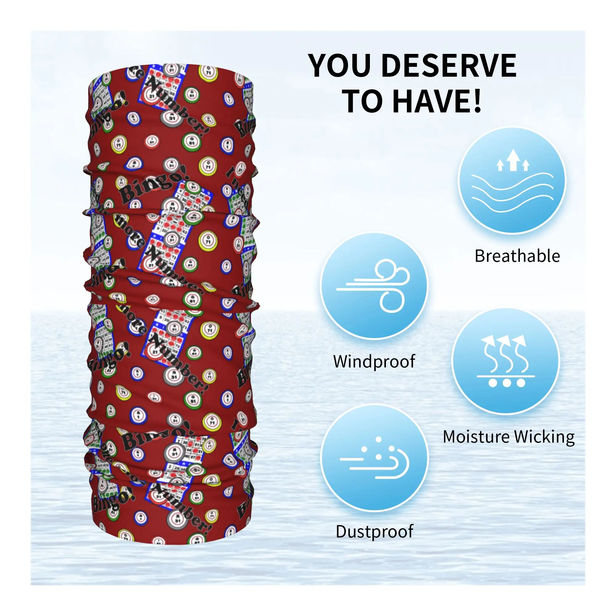 Melhor Jogo de Bingo para Joga - Neck Warmer Tube avaliação e preço