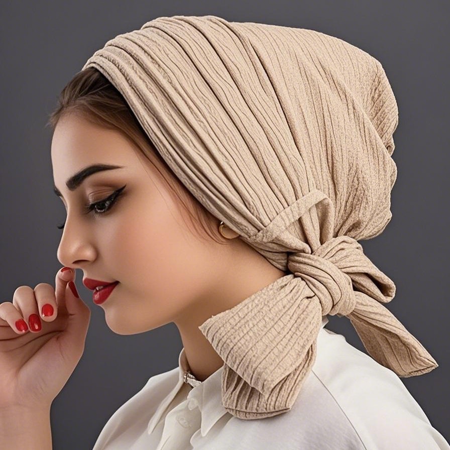 Luxo primavera nó turbante cha - Head Wrap Turban avaliação e preço