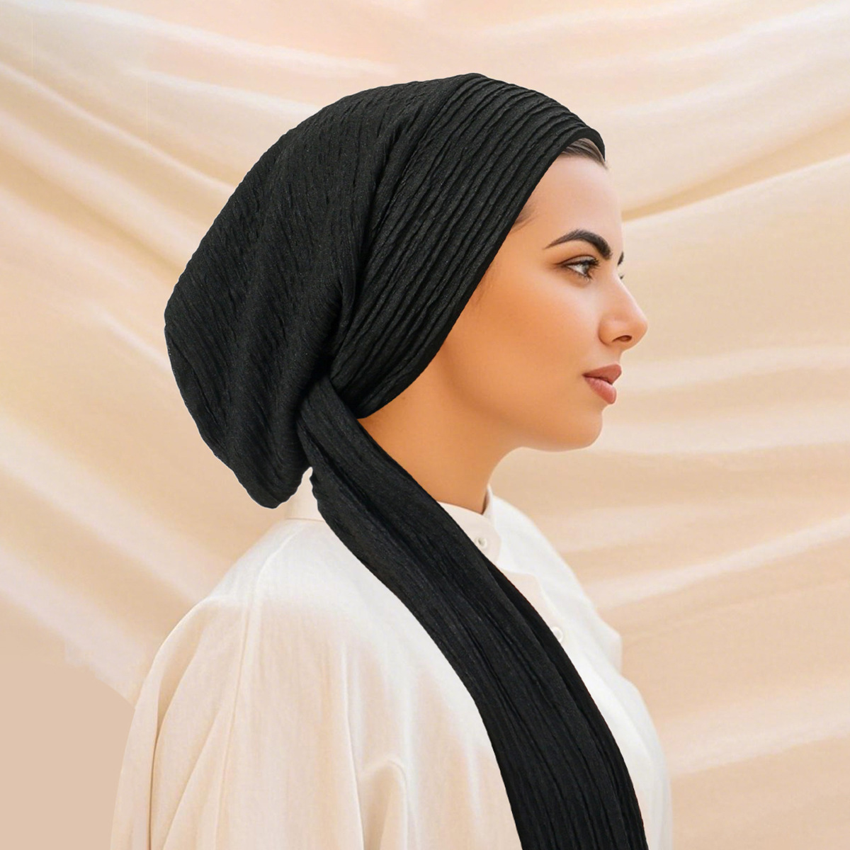 Luxo primavera nó turbante cha - Head Wrap Turban avaliação e preço