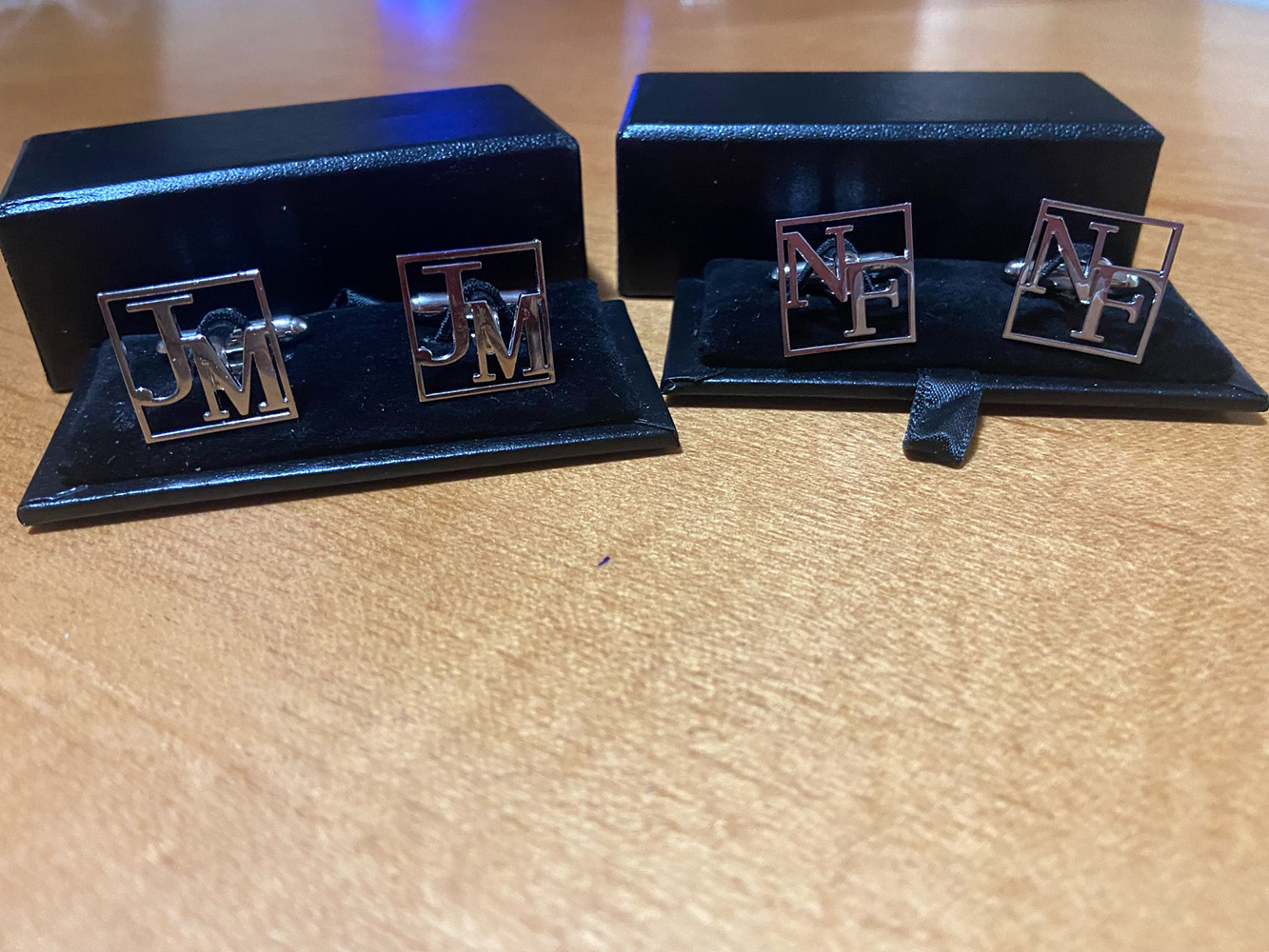Abotoaduras personalizadas par - Tie Clip Silver avaliação e preço
