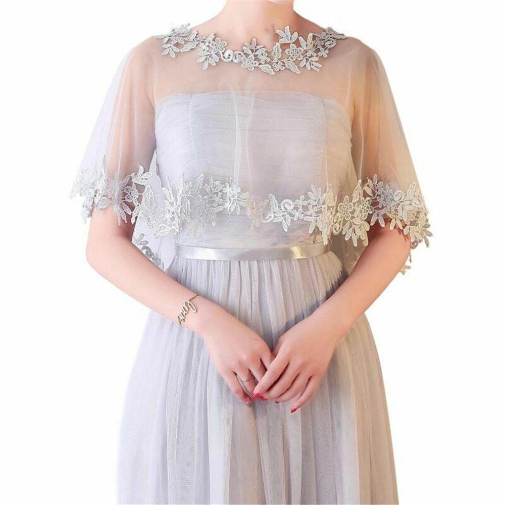 Capa de Noiva Casual Elegante  - Stole Wedding Shawl avaliação e preço