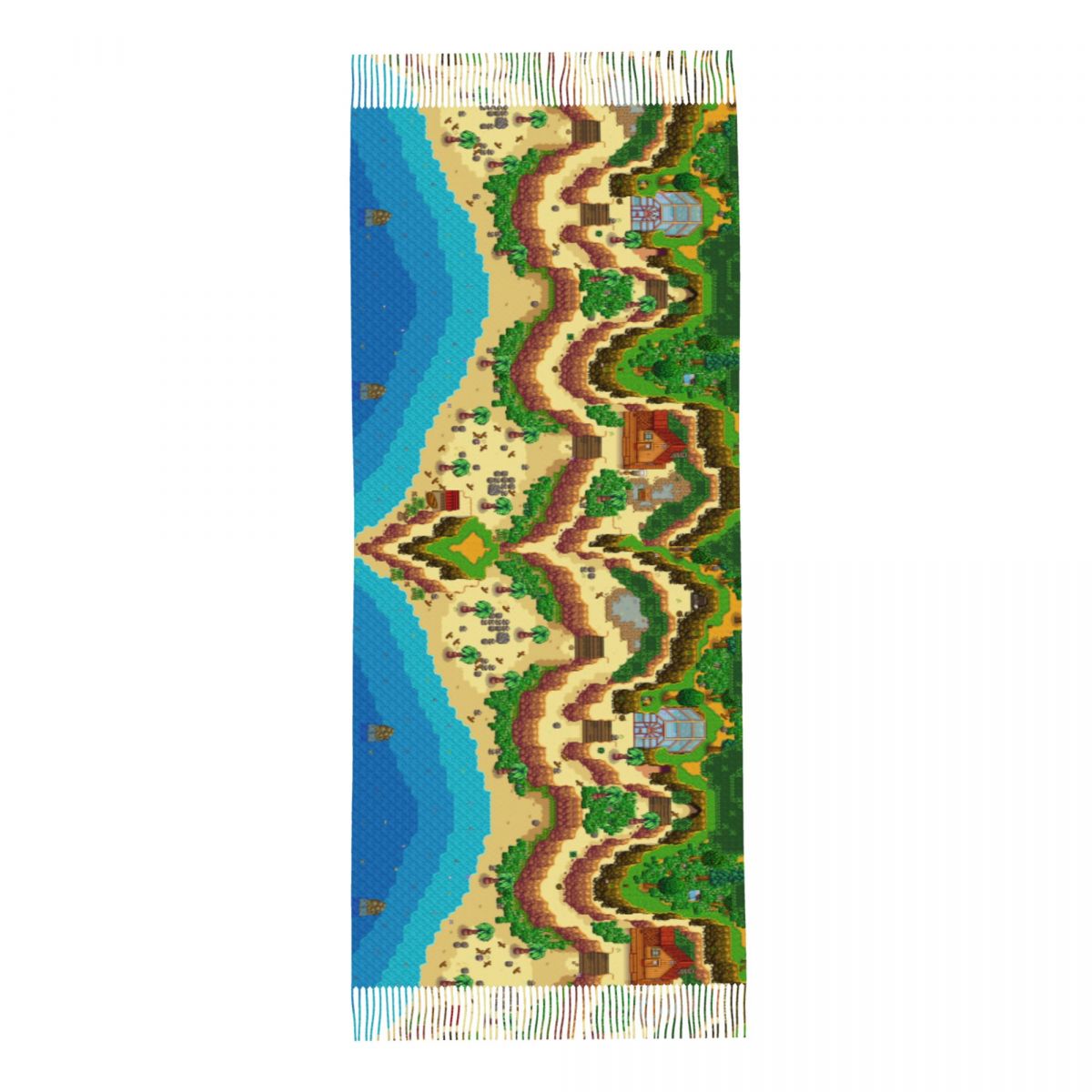 Stardew Valley Mapa Cachecol p - Pashmina Wrap Large avaliação e preço