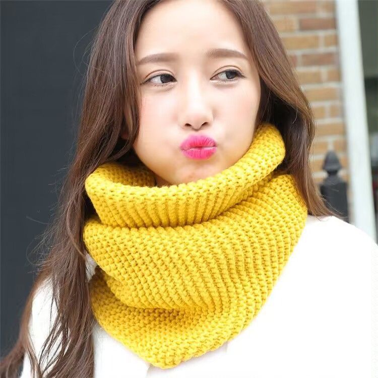 Lenço de inverno para mulheres - Infinity Scarf Knit avaliação e preço