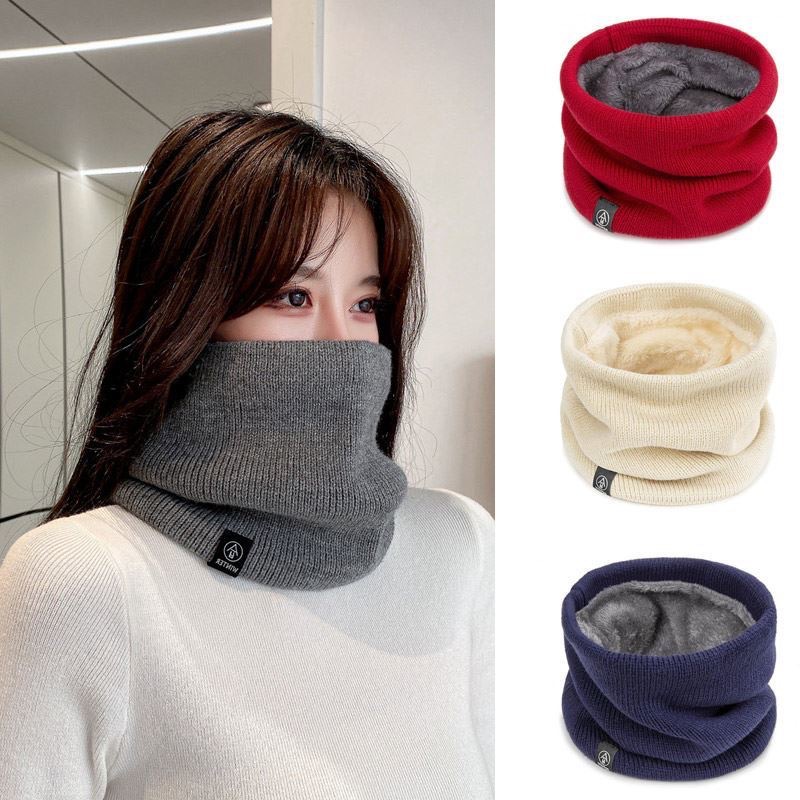 Inverno de malha de pelúcia gr - Infinity Scarf Knit avaliação e preço
