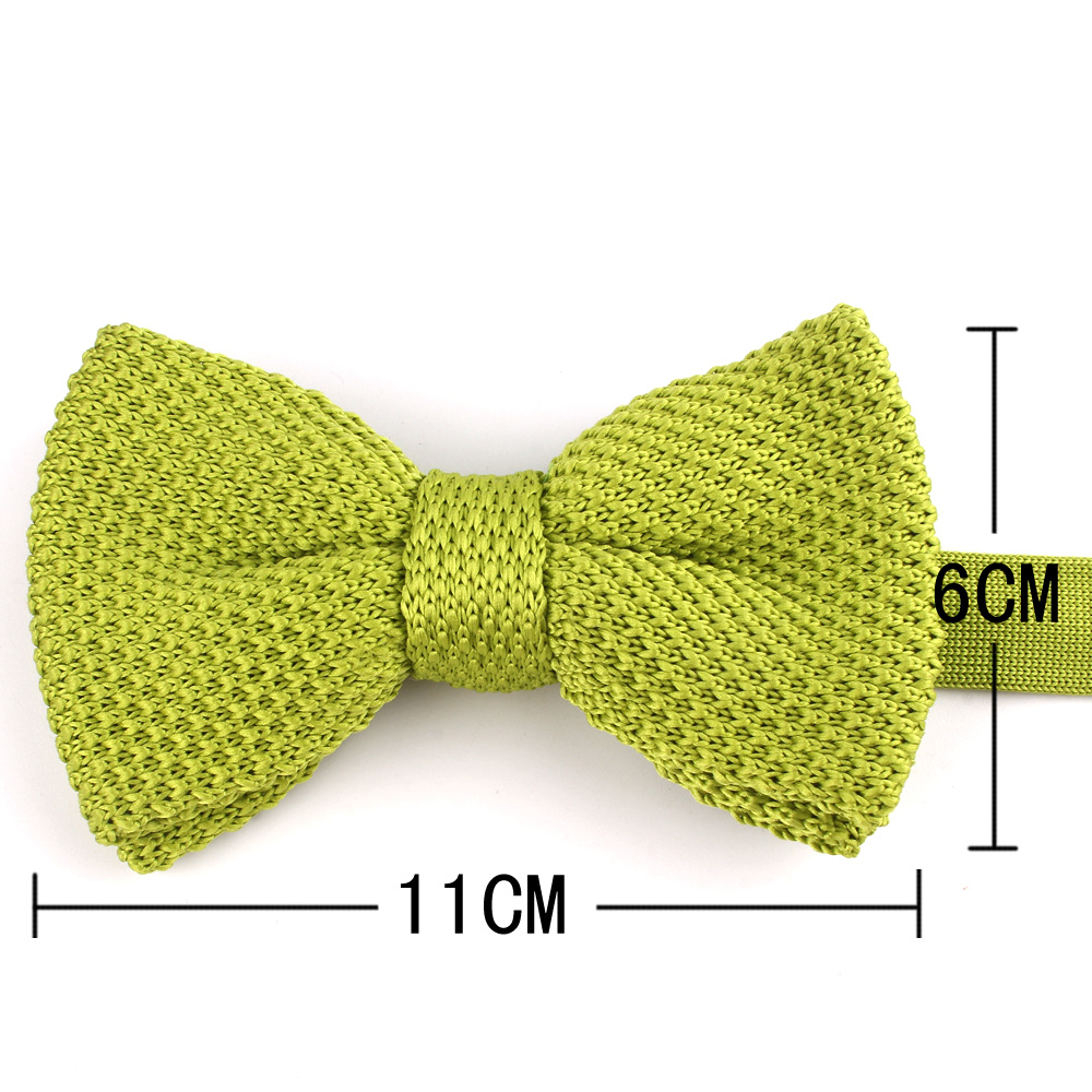 Novo masculino sólido malha gr - Bow Tie Pre Tied avaliação e preço