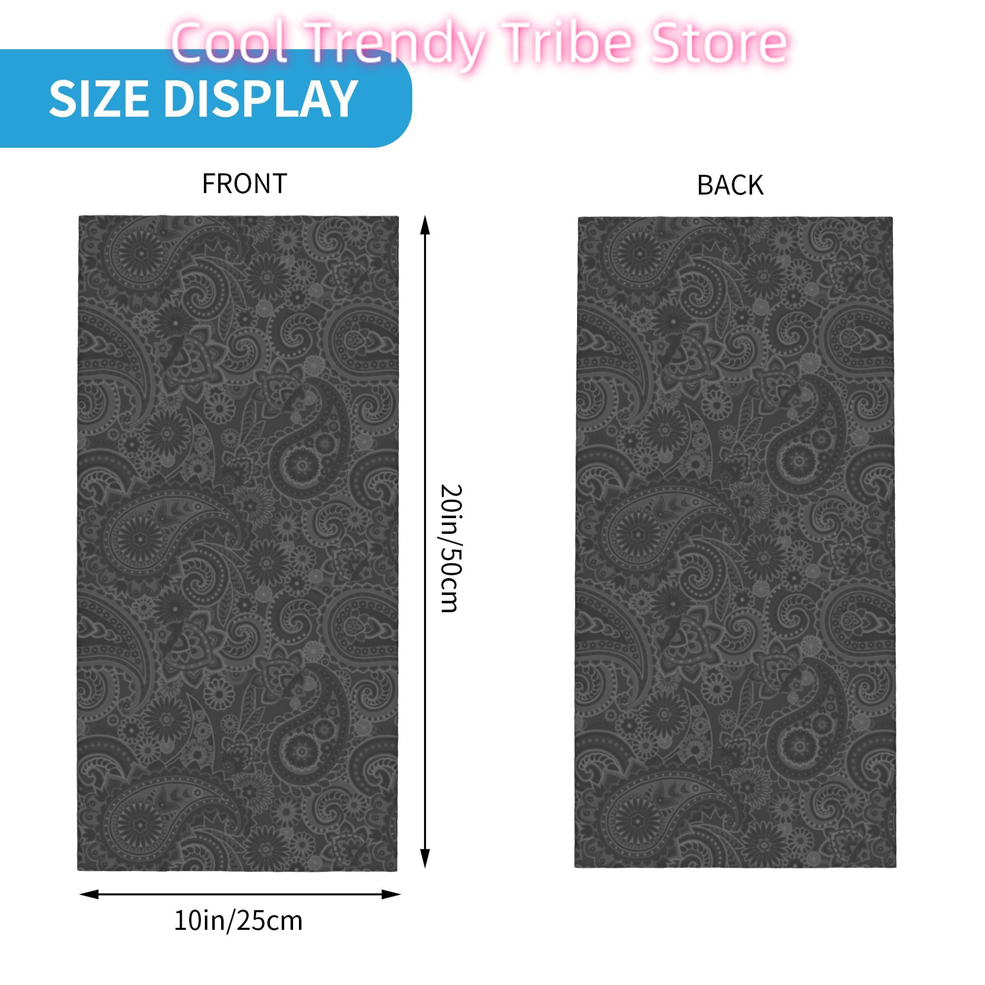 Personalizado paisley chicano  - Neck Warmer Tube avaliação e preço