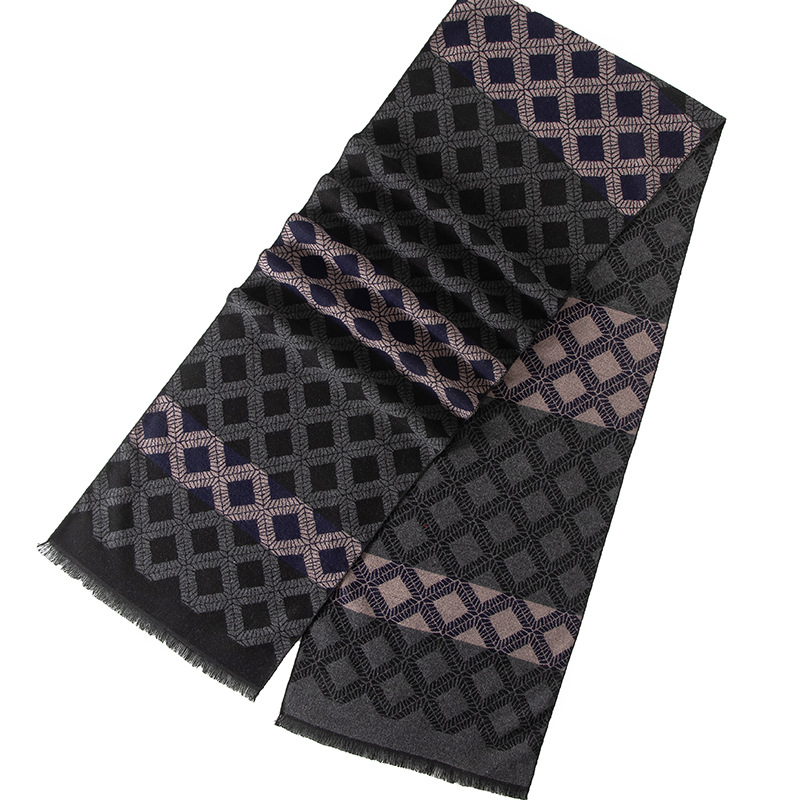 Marca de designer xadrez inver - Muffler Men Wool avaliação e preço