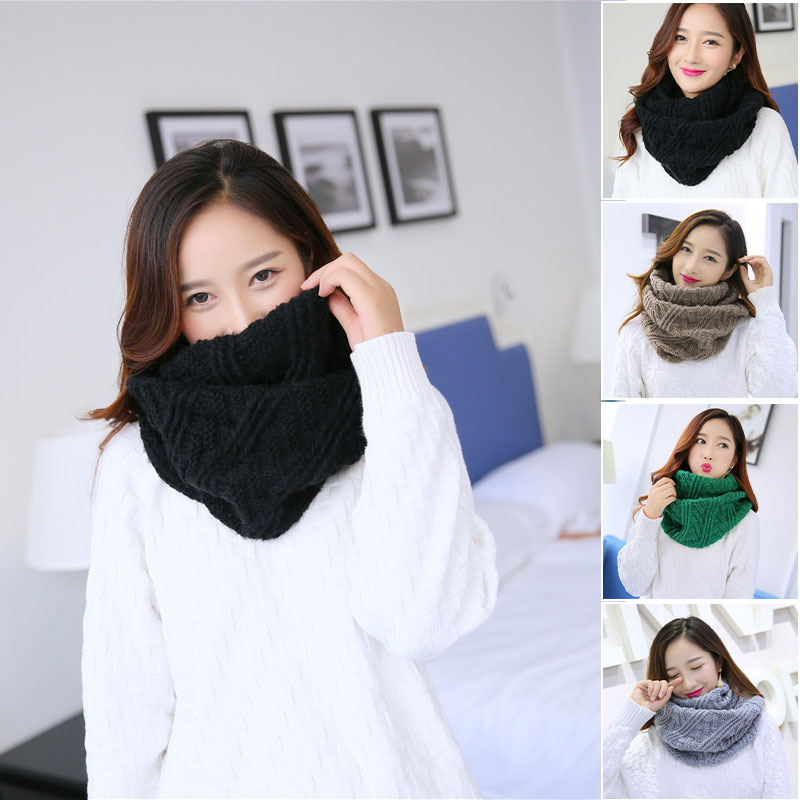 Unissex inverno macio grosso m - Infinity Scarf Knit avaliação e preço